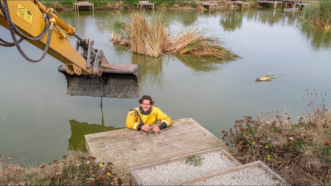 Back to Stones Fishery when Frank went for a swim in the match lake