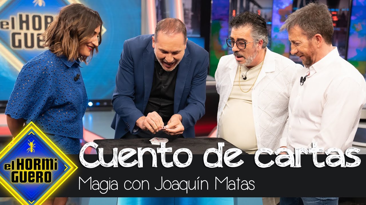 Joaquín Matas convierte un juego de cartas en cuento - El Hormiguero
