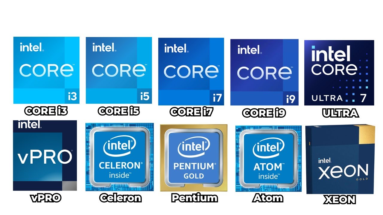 Every Intel CPU Explained In 11 Minutes