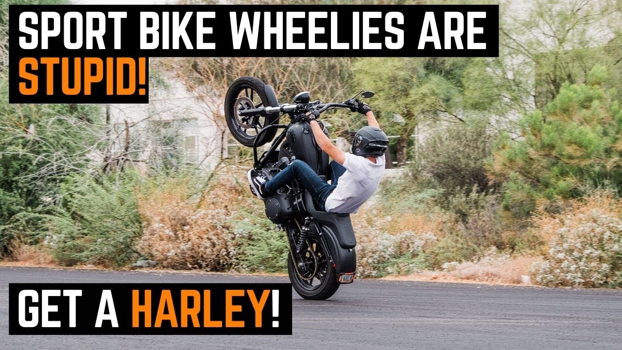 Harley Dyna Wheelies Are The Raddest! 5 Reasons Why!