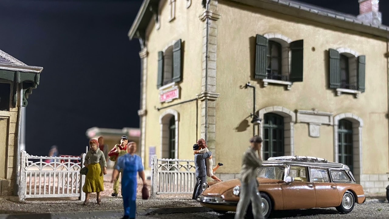 Journée à Saint-Sauves (réseau H0)