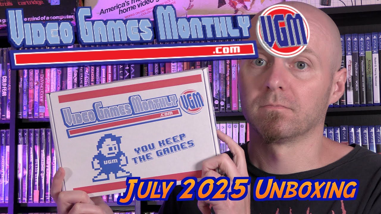 Video Games Monthly - July 2025 Unboxing