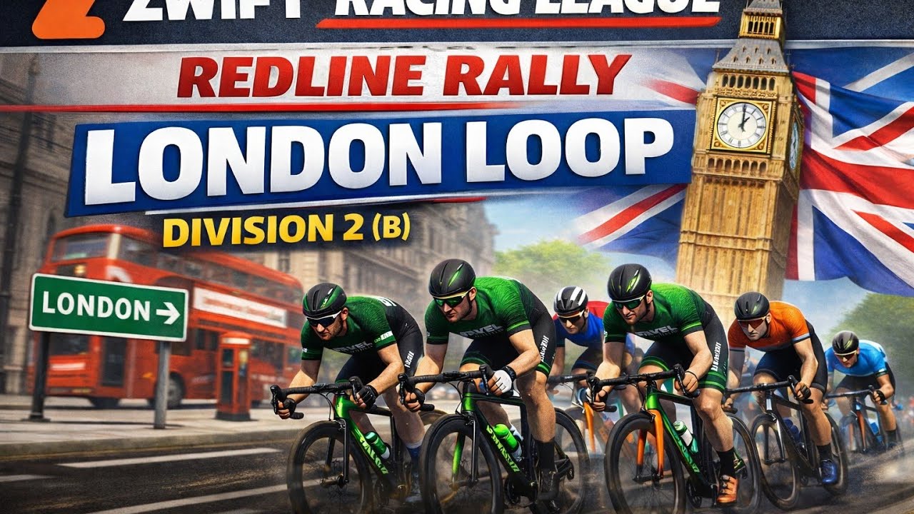 Zwift Racing League | Redline Rally – Open Amber League Div 2 (B) 