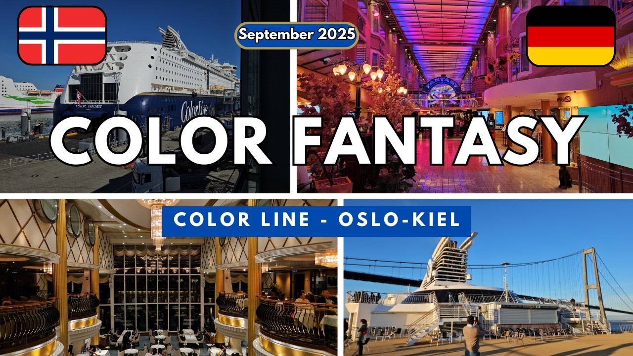 ⛴️ Color Fantasy Cruise 🇳🇴 🇩🇪 | September 2025 | Color Line