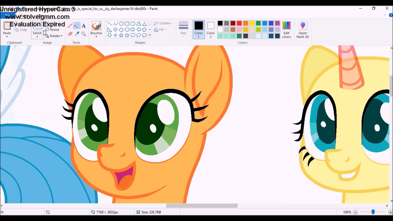My Mlp Ocs in Movie Style Speedbase