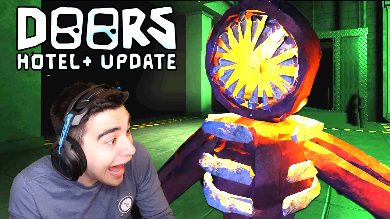 I BURNED THE FIGURE ALIVE IN ROOM 100!!! - Roblox Doors: Hotel Update (Part 2 - Main Ending)