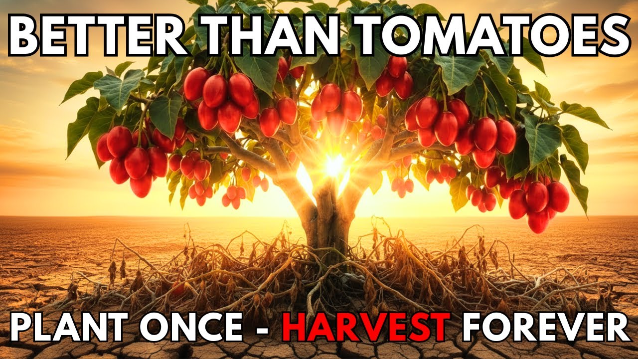 Better Than Tomatoes — Produces Year-Round, Lives for Decades, Never Needs Replanting