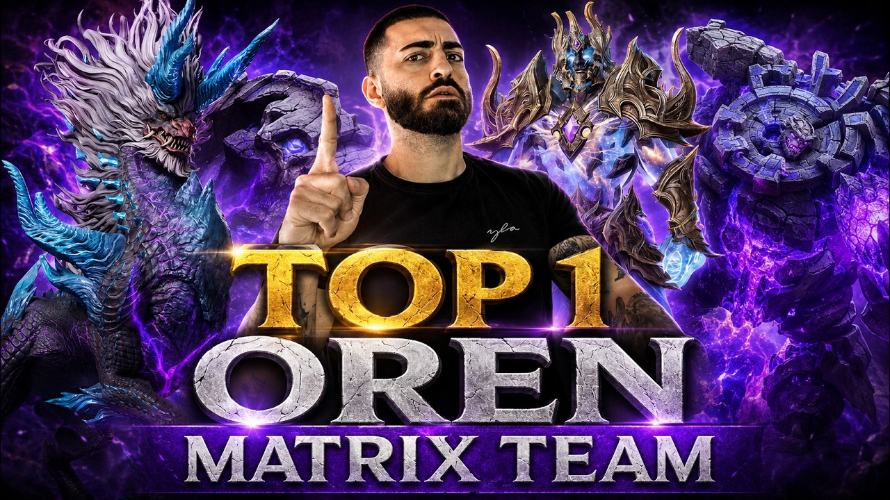 #1 NEW META OREN MATRIX TEAM | Hit High Numbers EASY Now !! | Full Guide & Setup | Watcher of Realms