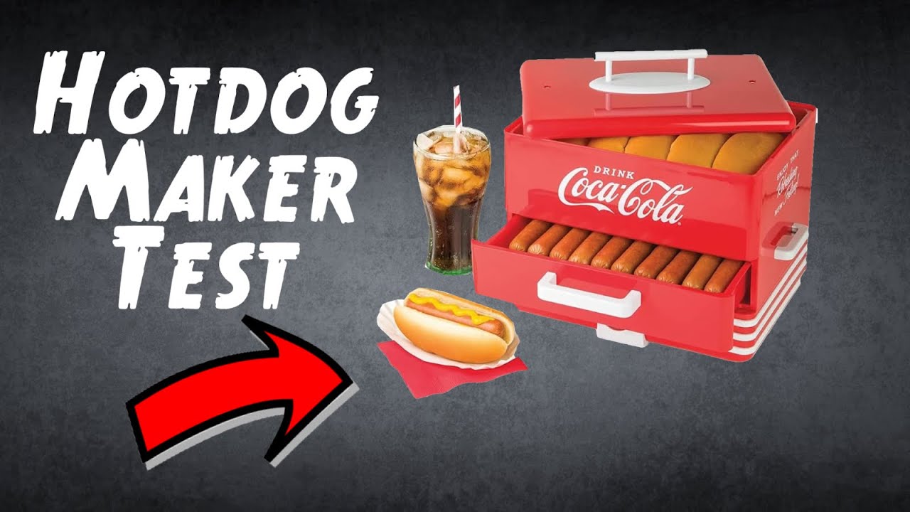 HotDog selber machen Hot Dog Maker  Dampfgarer und Brötchenwärmer Test Deutsch Review