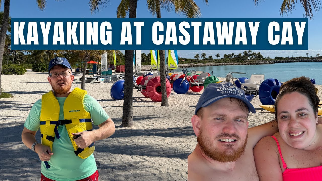 We Kayaked at Disney Castaway Cay! 🛶 | How to Book This Island Adventure