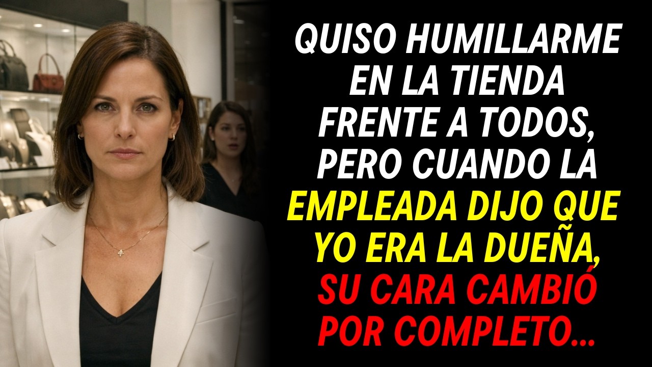 Mi marido rompió mi tarjeta para humillarme en la tienda… sin saber que yo era la dueña