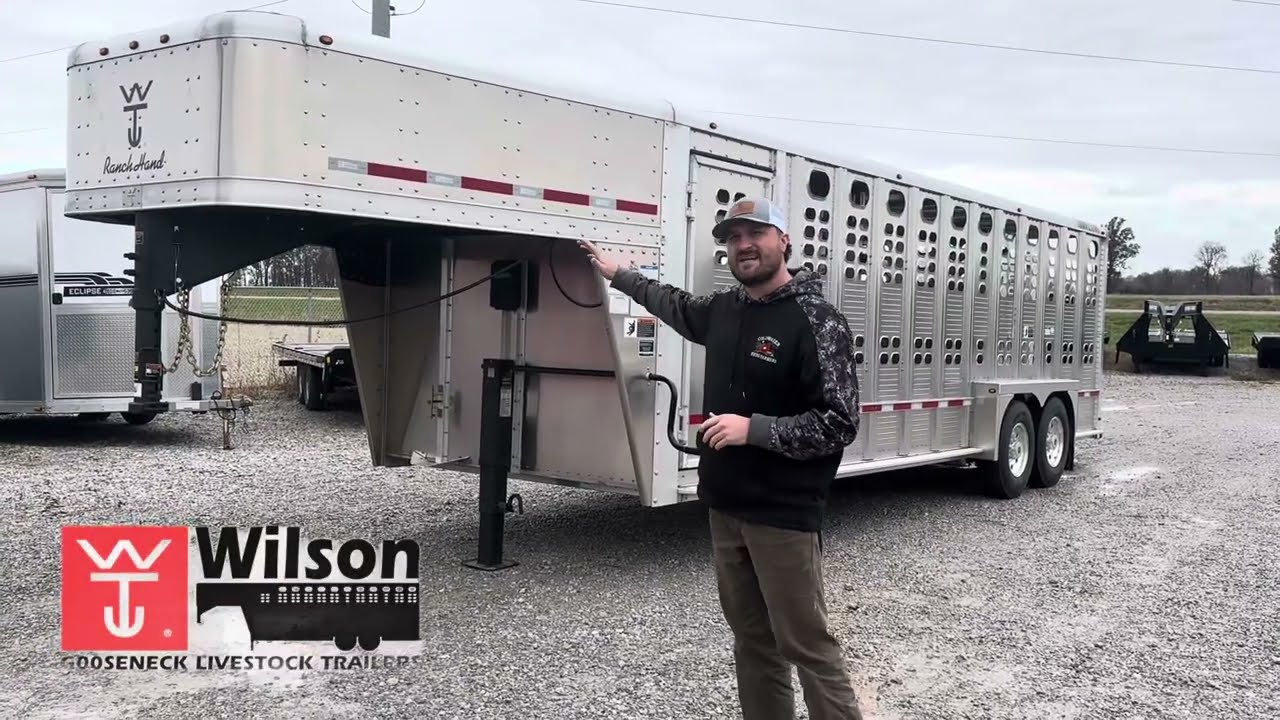 My Best Selling Wilson Gooseneck Livestock Trailer