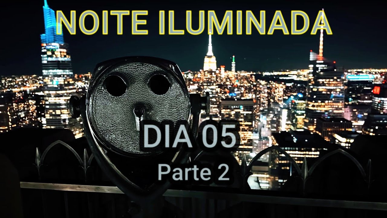 TOP OF THE ROCK. Vlog Dicas Nova York. 2024. Ep. 05.2.