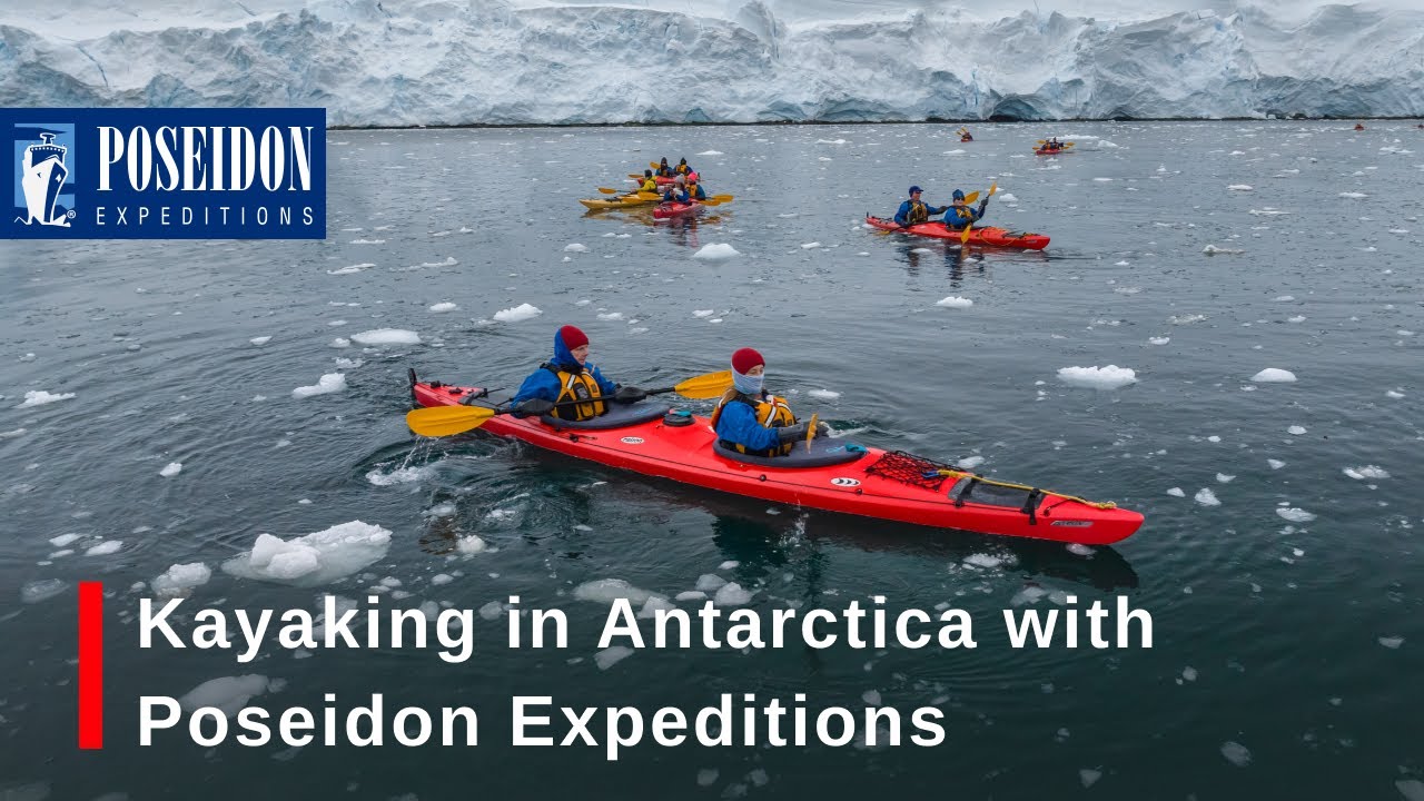 Kayaking in Antarctica