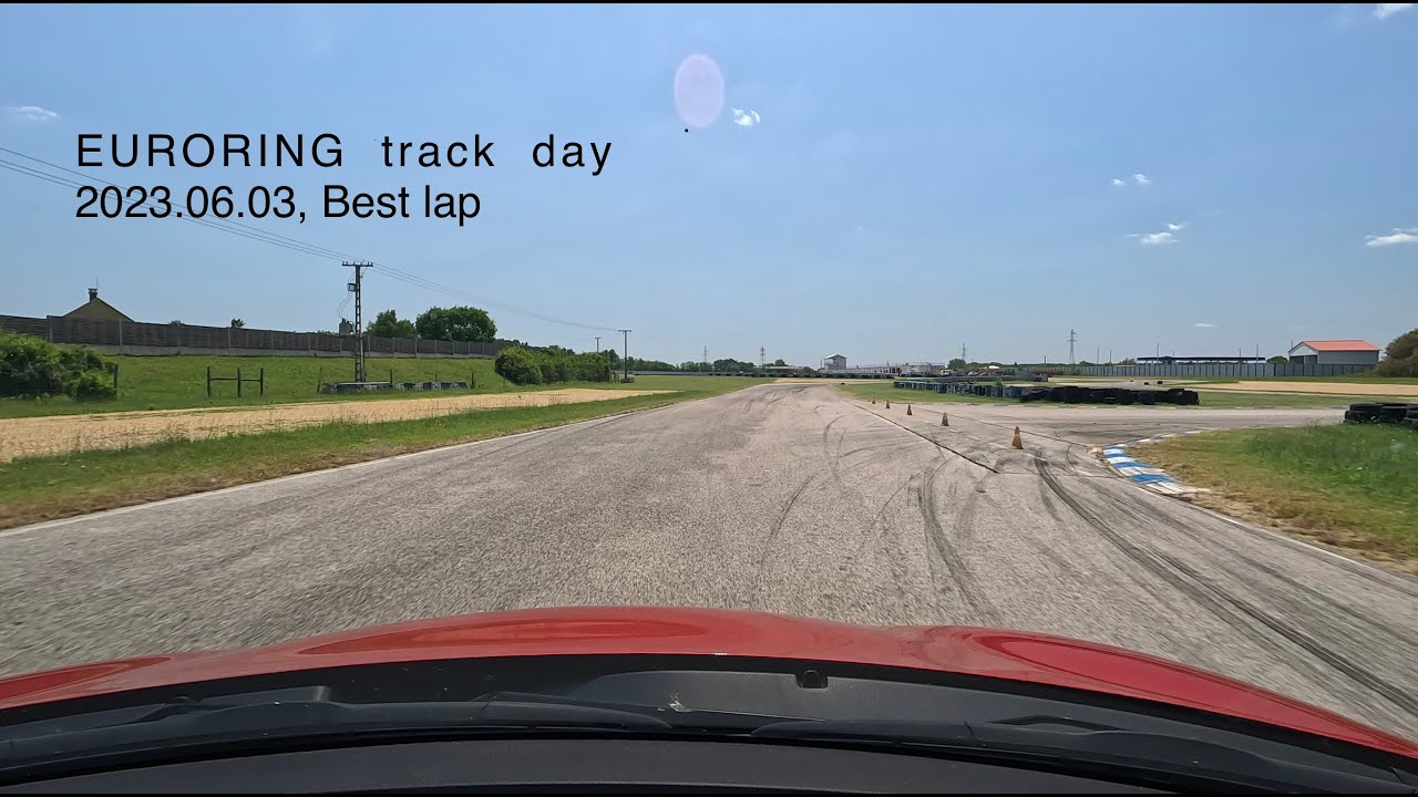 Euroring Track Day 2023.06.03 - Suzuki Swift Sport 1.4T ZC33S, Best lap 1:26,83
