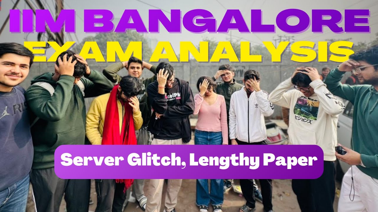IIM Bangalore UGAT Exam Reaction 2025! Lengthy Paper? 📝