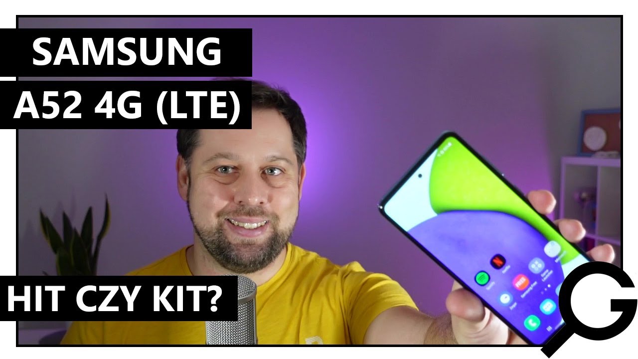 Samsung A52 4G recenzja (Samsung A52 LTE). Murowany HIT!
