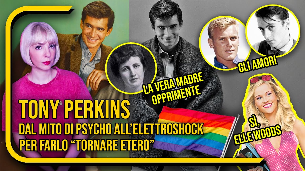 LA CANCEL CULTURE esiste: TONY PERKINS, da Psycho all’elettroshock per renderlo etero