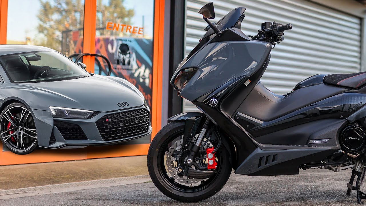 TMAX 560 Style AUDI R8 !