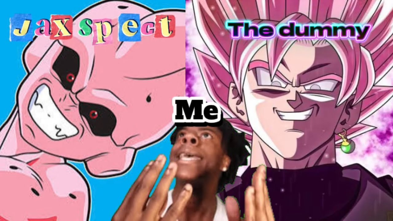 Getting in a match with the dummy and jaxspect in dragon ball squadra 💀