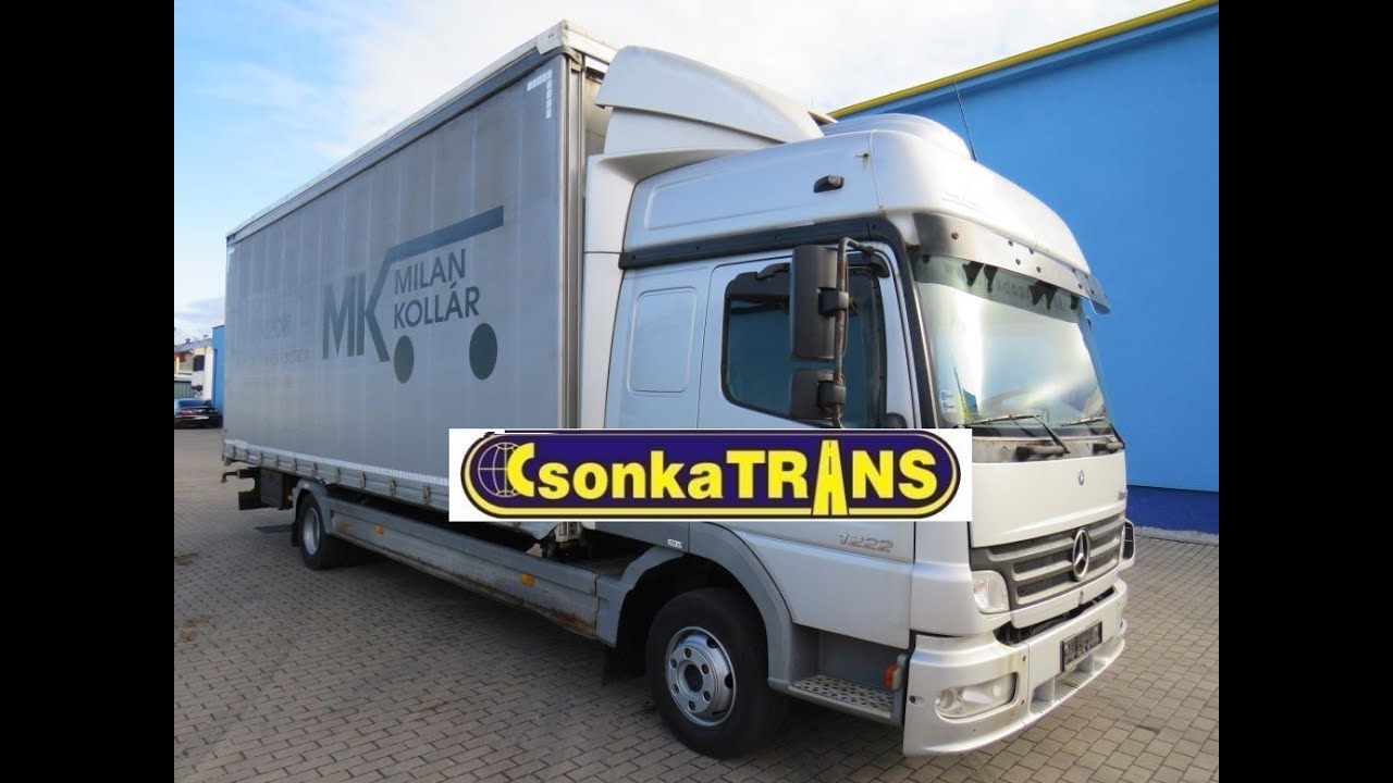 MERCEDES BENZ ATEGO 1222, EURO 3, Manual. Pritsche 7,50 m