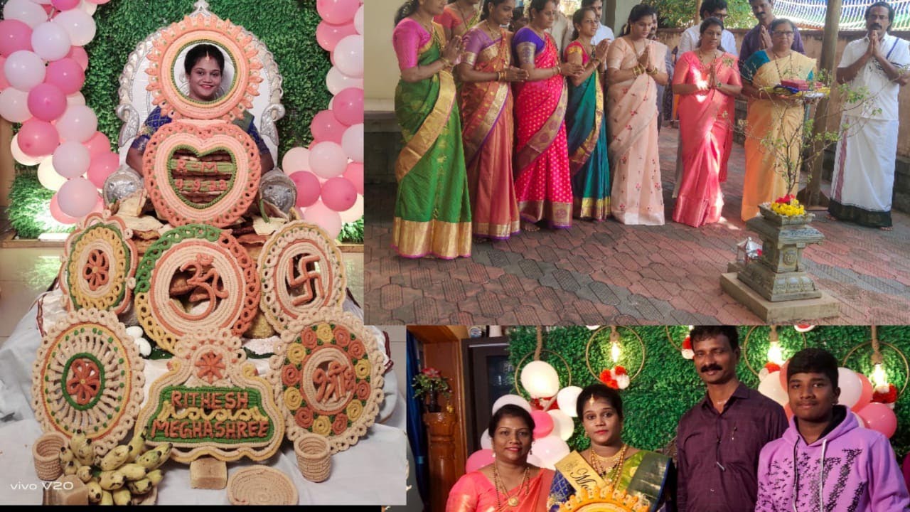 ನಮ್ಮ ಮನೆಯಲ್ಲಿ ಬಾರಿ ಗೌಜಿದ ಸೀಮಂತ ಕಾರ್ಯಕ್ರಮ /ನೋಡಿ ಇಷ್ಟ ಆದ್ರೆ ಲೈಕ್ ಮಾಡಿ 🙏ತುಳುನಾಡಿ ಸಂಪ್ರದಾಯದಲ್ಲಿ ಹೀಗೆ