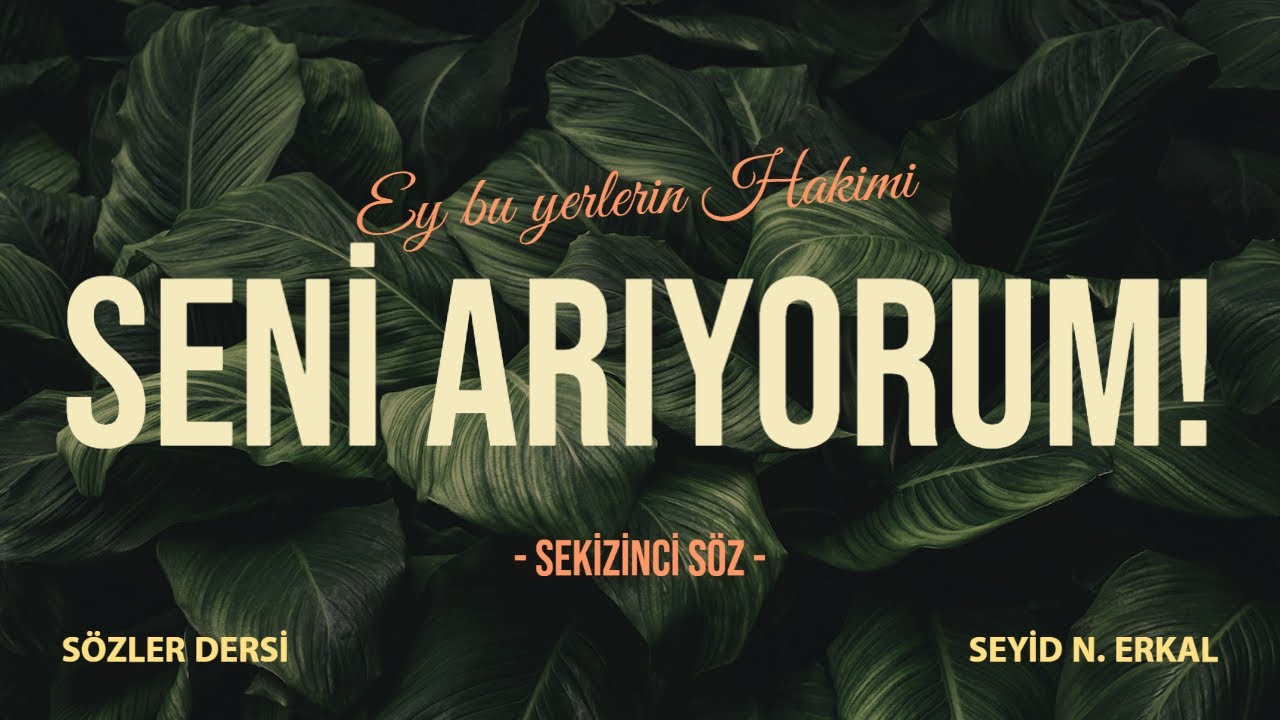 SENİ ARIYORUM! - 8. SÖZ