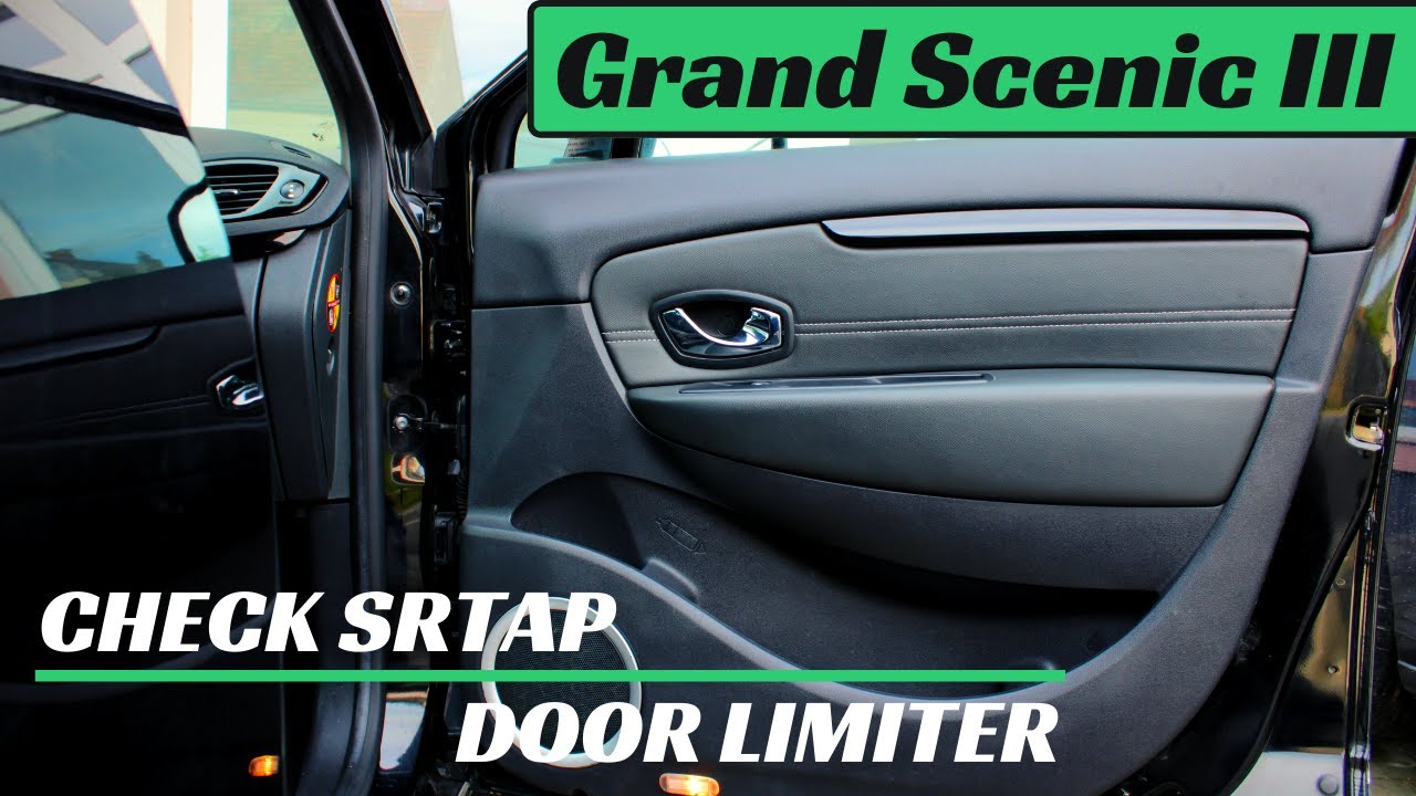 Check Strap Fix & Change - Renault GRAND SCENIC 3