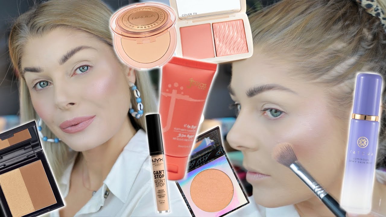 My Glowy Cheeks Full Coverage Foundation Routine