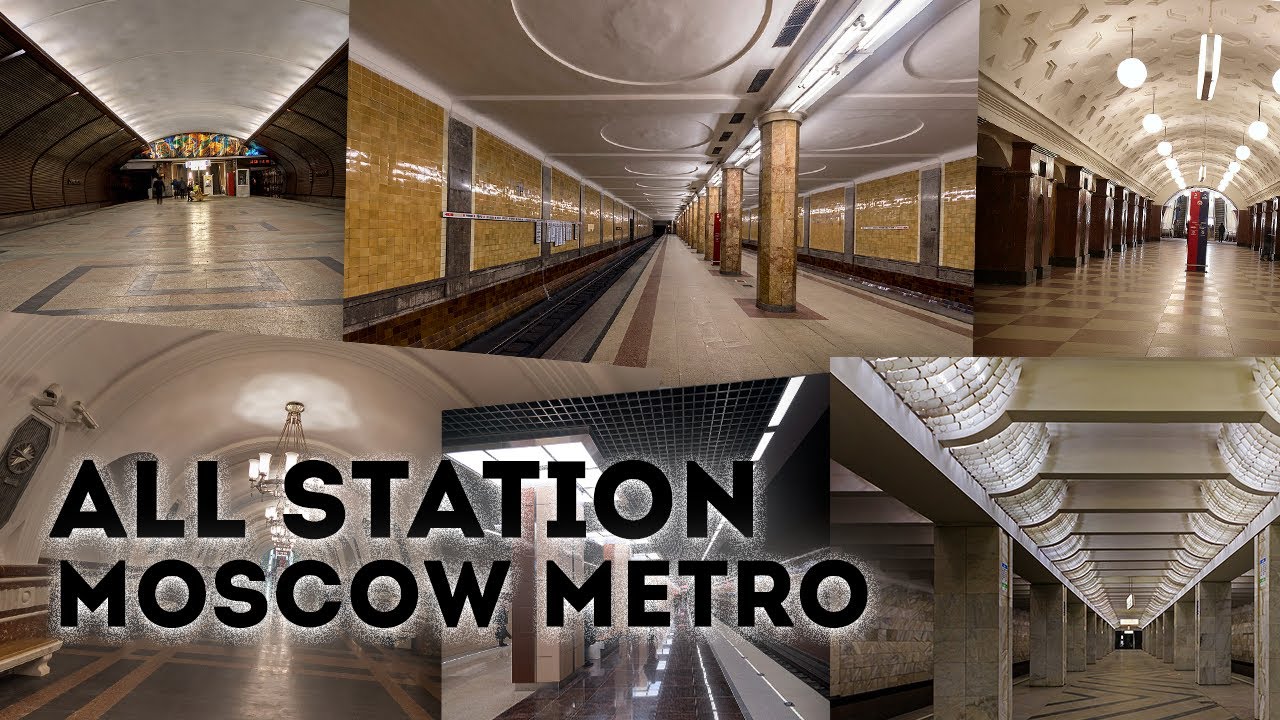 All Stations of the Moscow Metro 2020