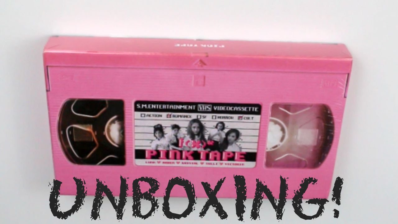 F(x) Pink Tape Unboxing! [에프엑스]