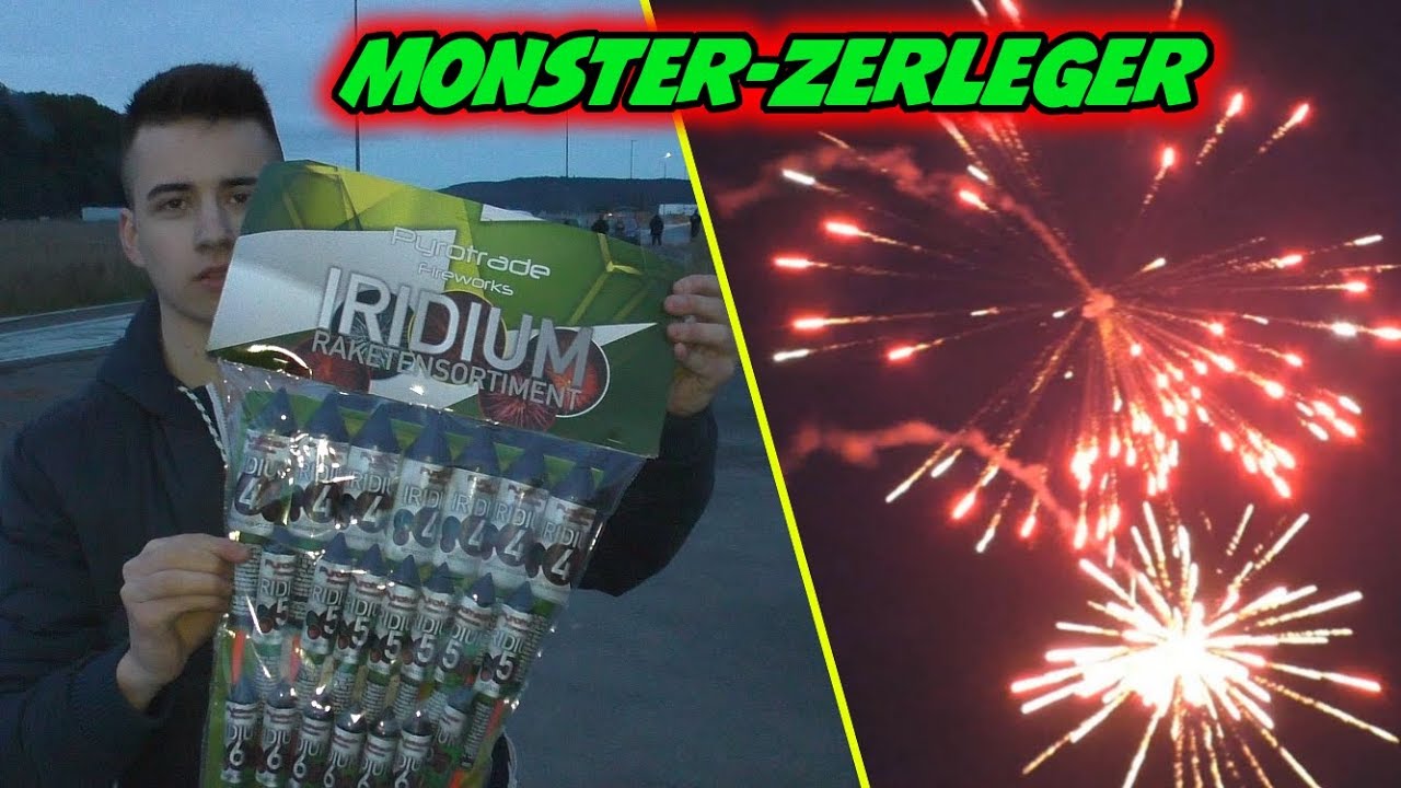 PYROTRADE IRIDIUM Raketensortiment [Extreme Zerleger] | MrPyroManager