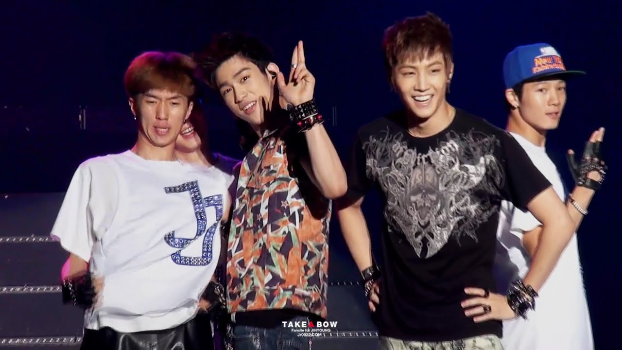 [FANCAM] 120812 컬투홀랑적show 바운스 - jj project / GOT7 jinyoung (Jr.focus)