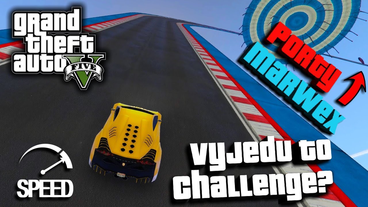 🗻↖  ZÁVOD DO KOPCE 🏁 Stunt race w/ Porty a MarweX