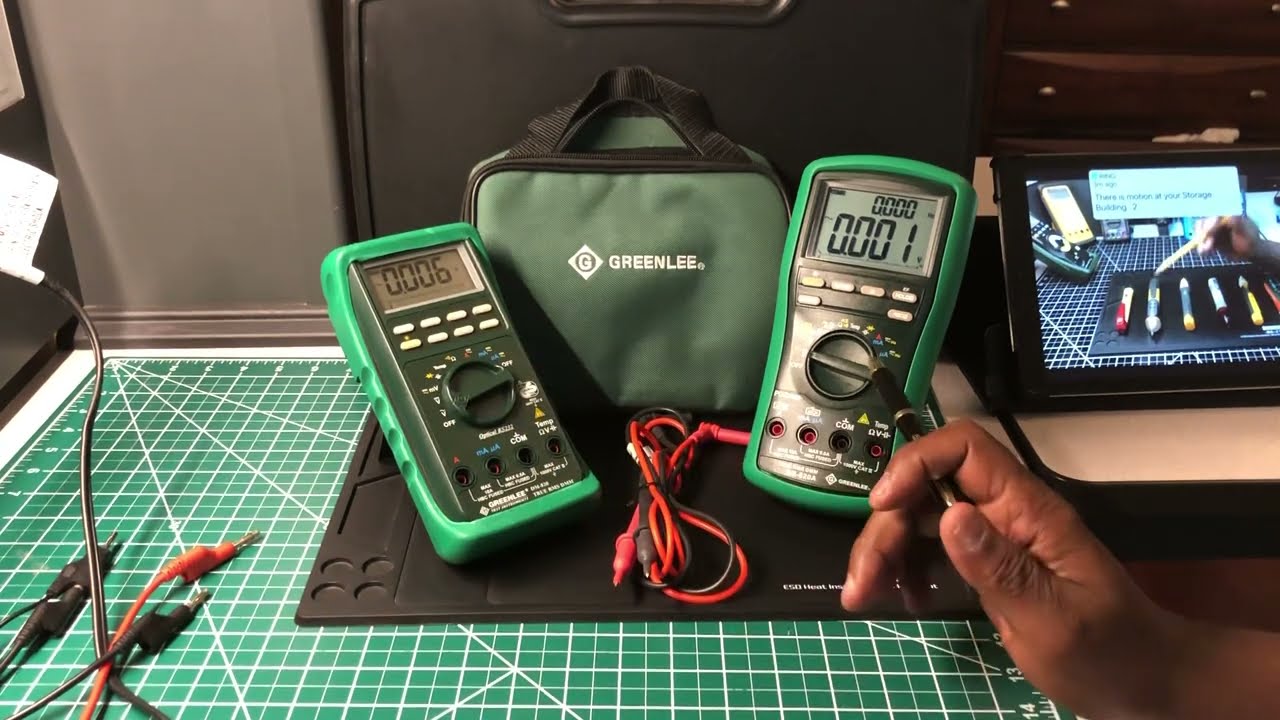 🇺🇸 (GREENLEE) DM820 против DM820A TRMS цифровой мультиметр (взрыв из прошлого и настоящего)