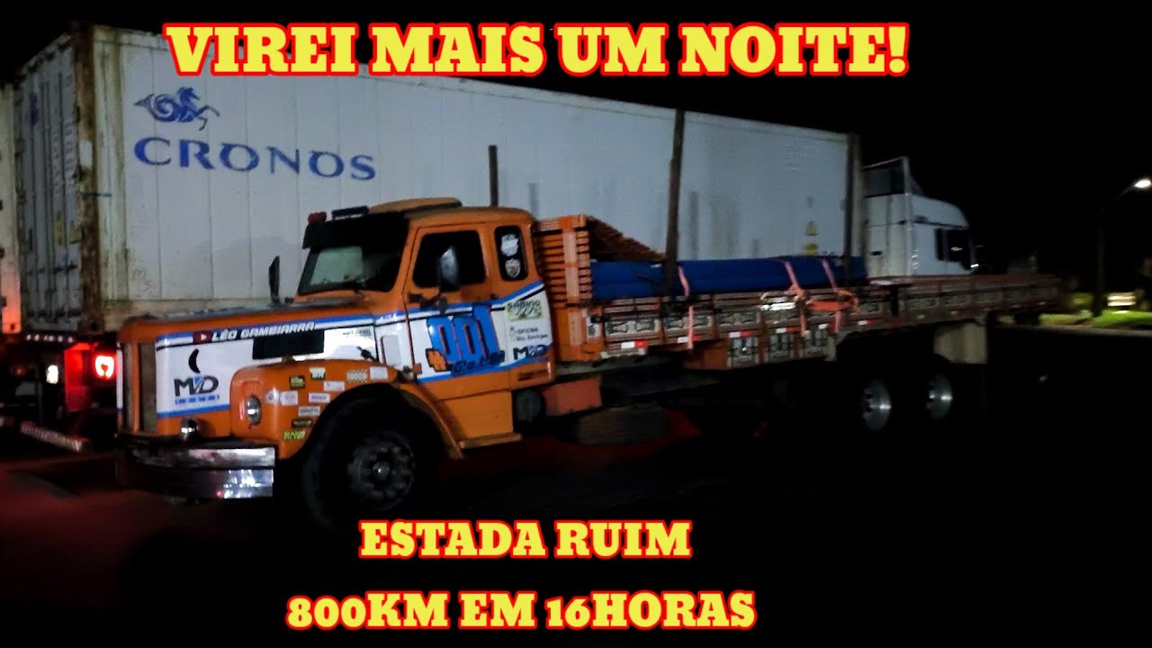 Rodei 800kms direto e consegui fazer a última entrega ! 