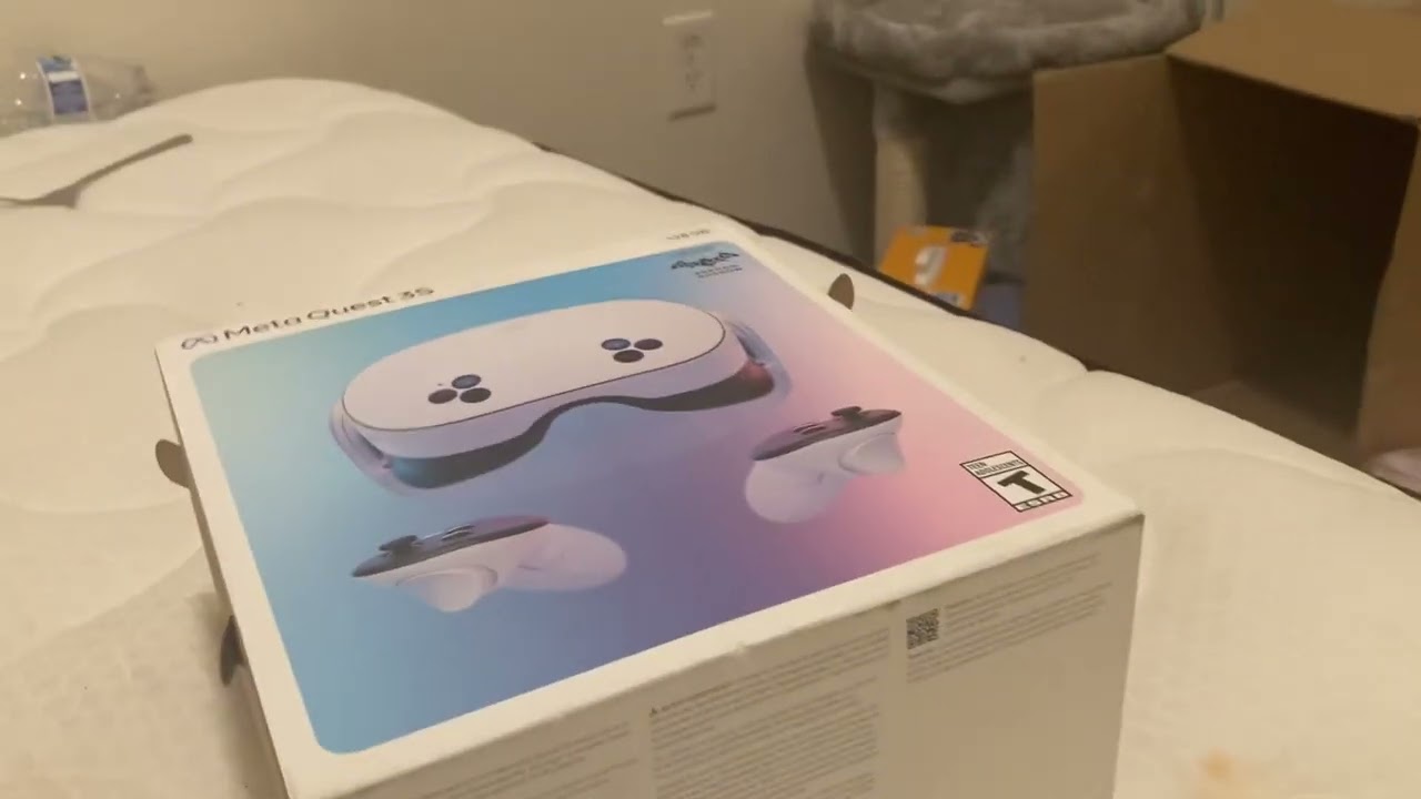 Meta quest 3S UNBOXING!! (GREAT)