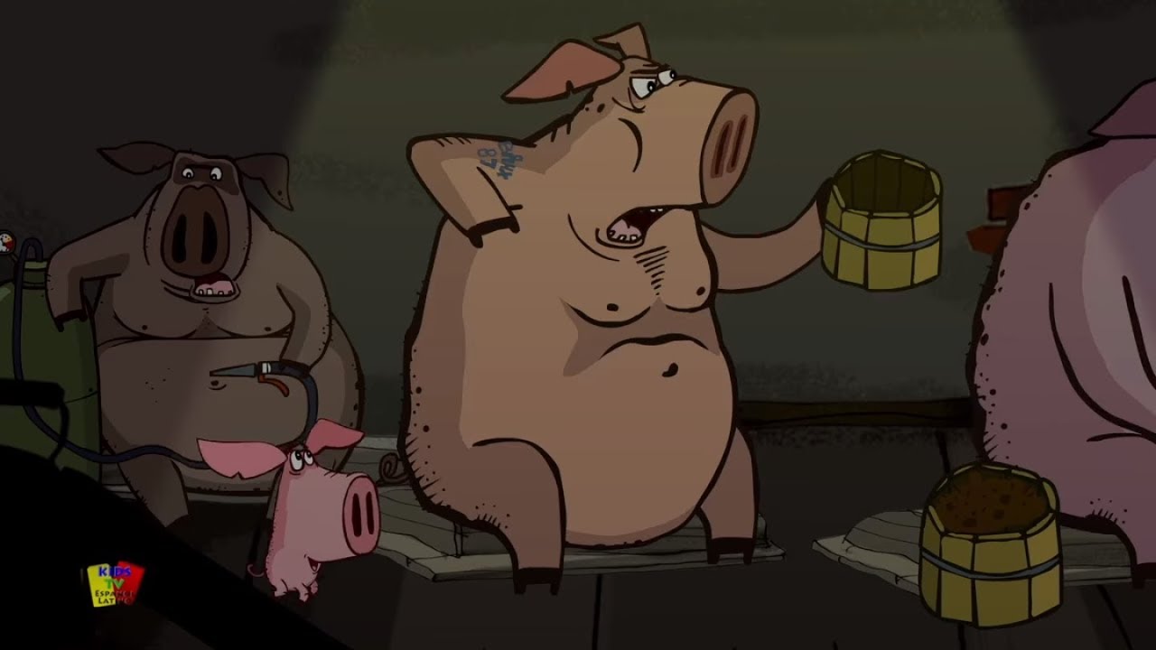El Cerdito - Parte 2 | El Club De Pelea | Fight Club | Cerdito Serie en Espa&ntilde;ol | Kids Tv Spanish