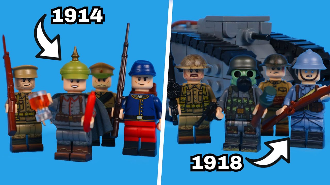 ZROBIŁEM CAŁĄ I WOJNĘ ŚWIATOWĄ Z LEGO