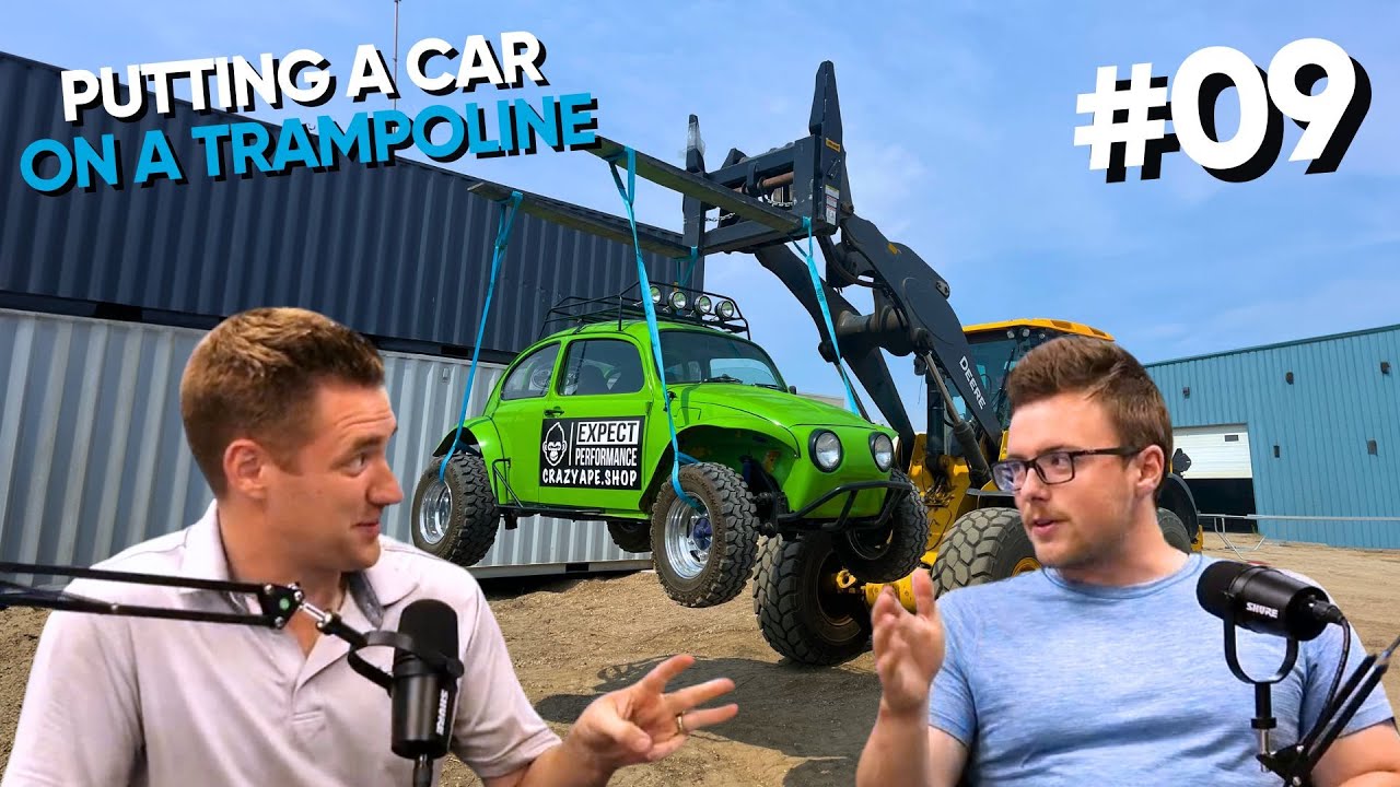 That Time We Put A Car On A Trampoline - Monkey Business Podcast #9