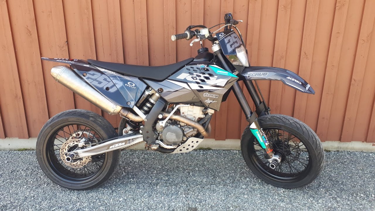 KTM EXC 250-F Supermoto Project