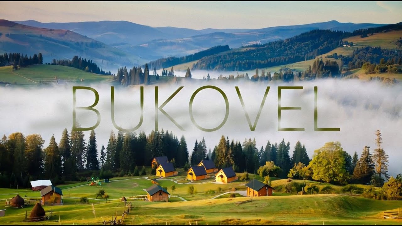 Буковель з висоти пташиного польоту (4K UHD)
