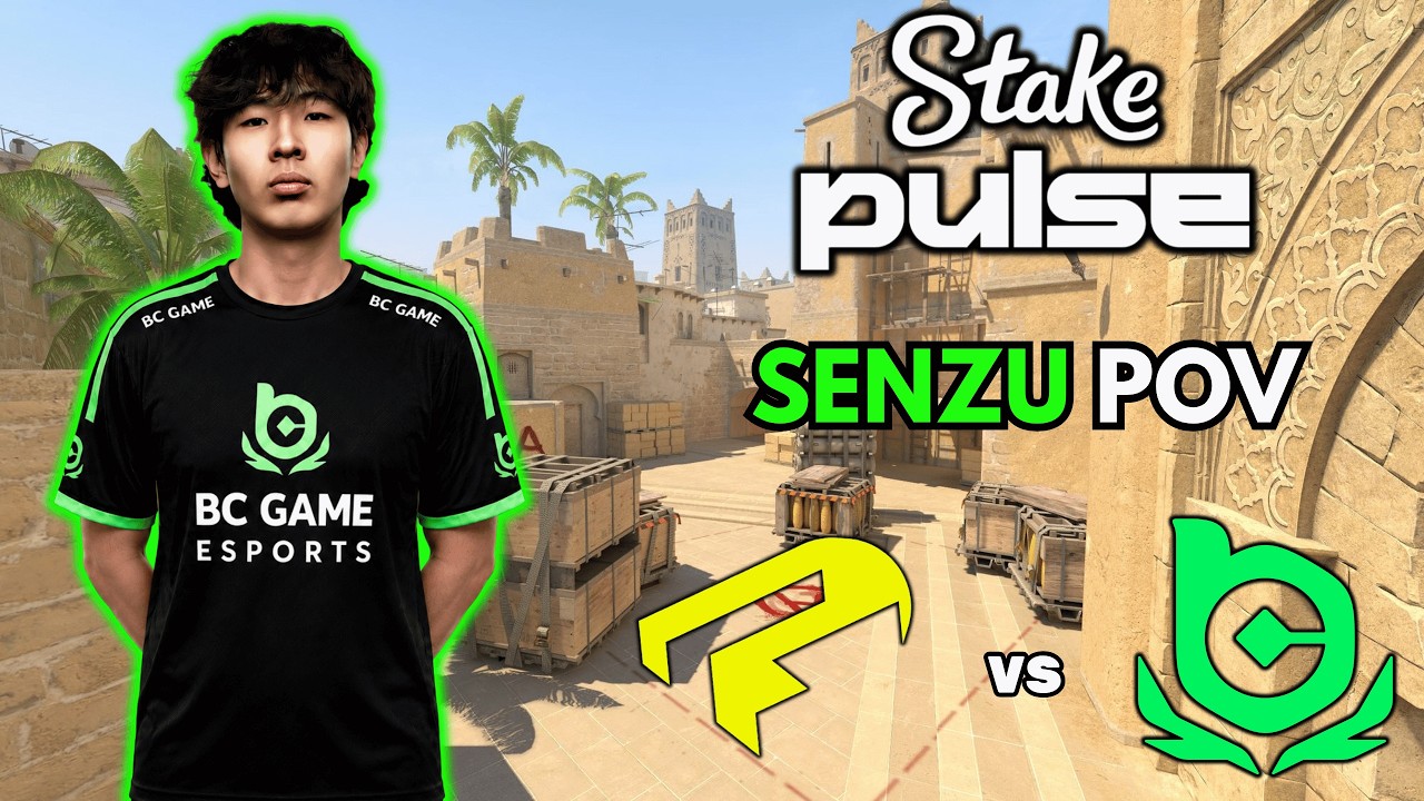 Senzu POV | BCG vs PURE (21-11) Rating 1.48 CS2 Stake Pulse Beat III - Open Qualifier II