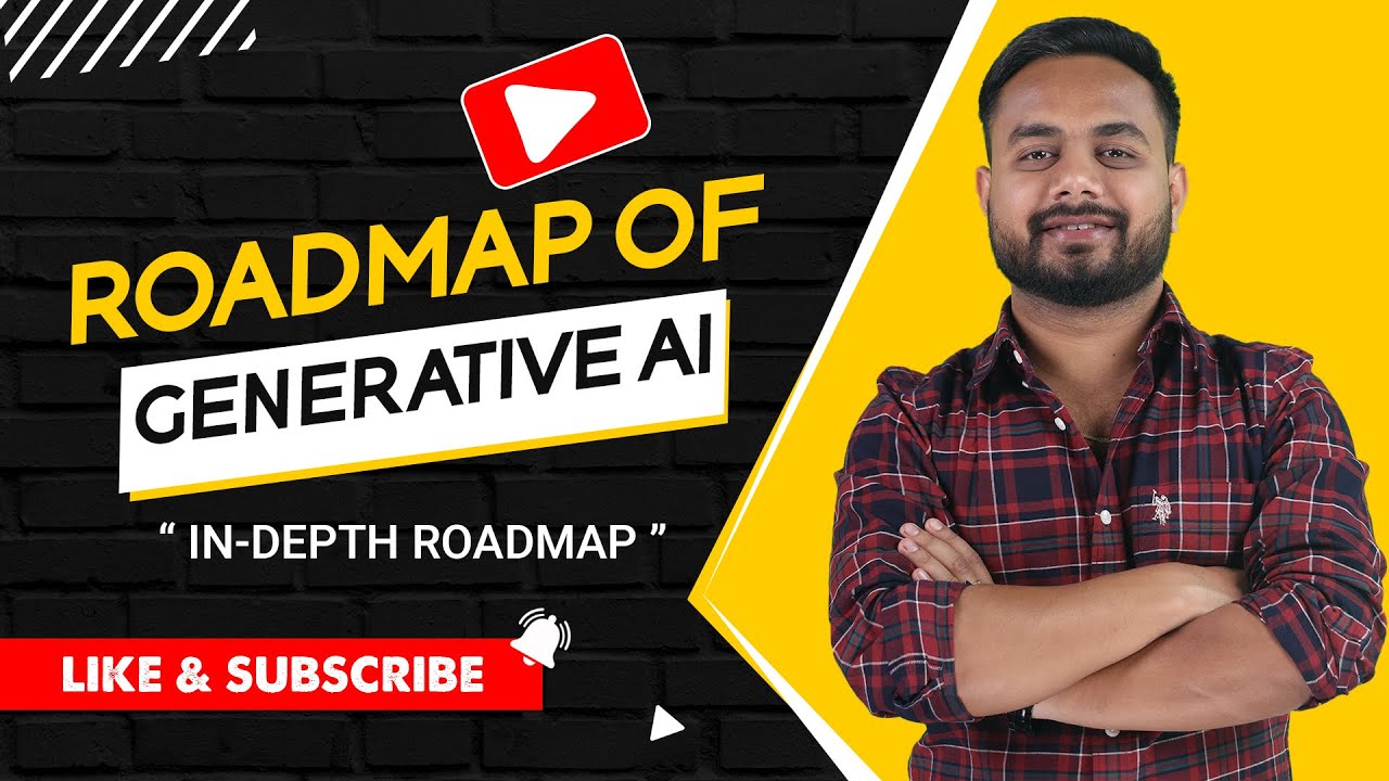 Generative AI In-Depth Roadmap from Beginner to Expert #generativeai #artificialintelligence