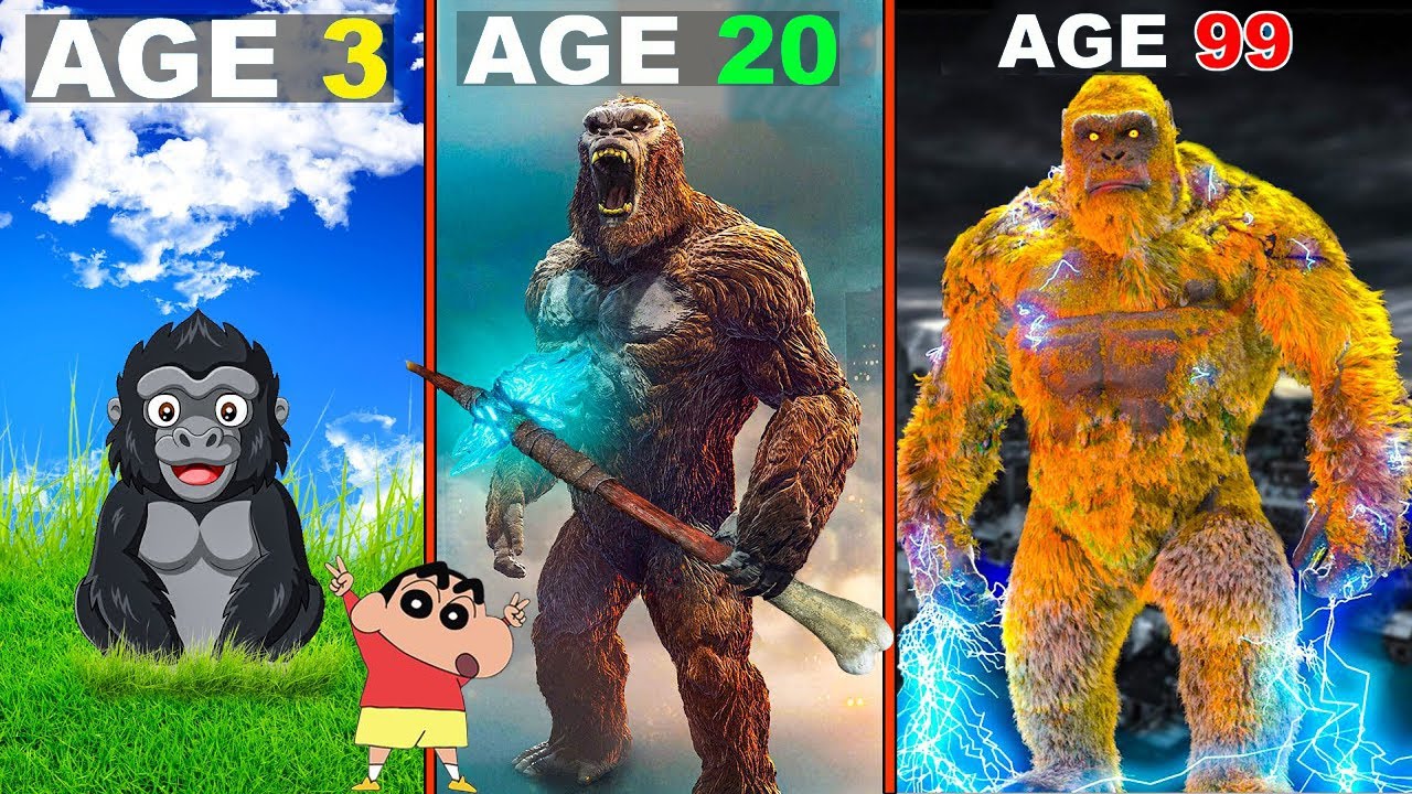 Shinchan Surviving 99 YEARS As KING KONG In GTA 5...