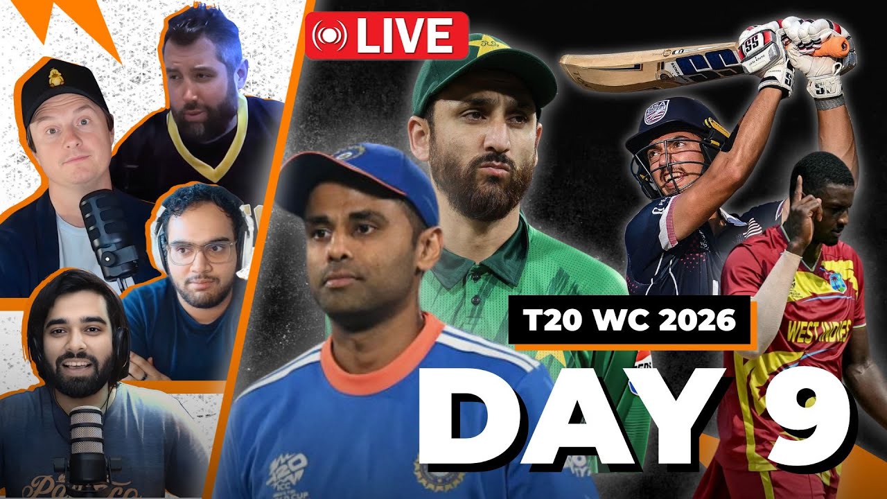 #T20WC2026 Day 9 Wrap! | #commbox | #INDvPAK #USAvNAM #NEPvWI
