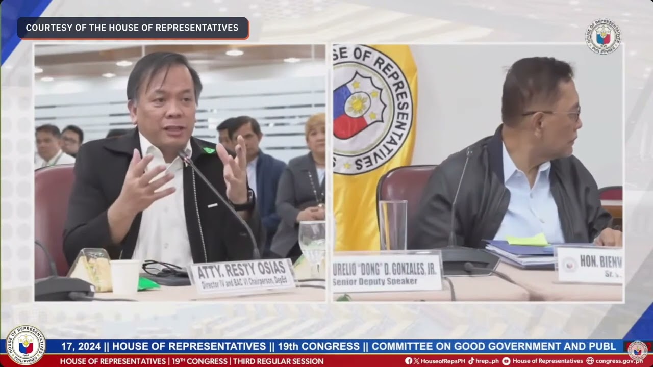 DepEd official Resty Osias says he, too, received envelopes with cash from Sara Duterte