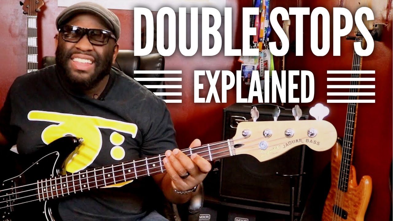 Having Fun with DOUBLESTOPS!! & Bonus Exercise | Bass Guitar Tips