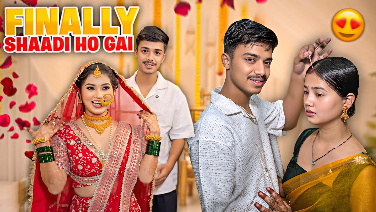 Finally Humne Phir Se Shadi Kar Li🥰❤️
