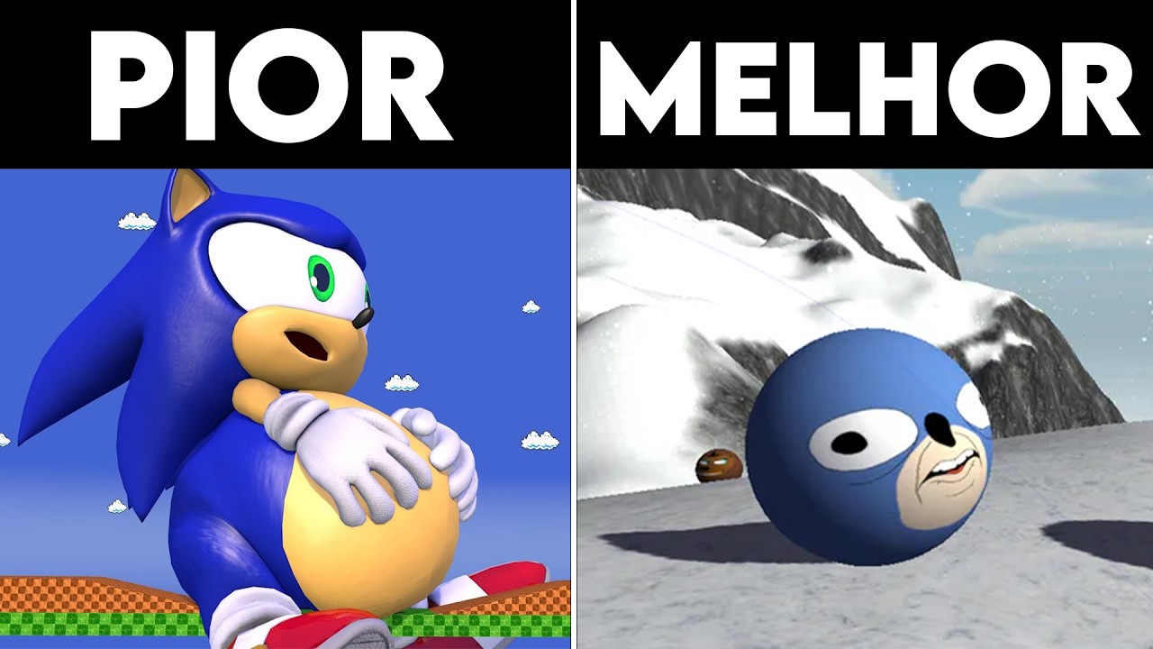 DO PIOR AO MELHOR JOGO DO SONIC POR 30 MINUTOS